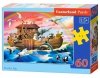 Puzzle 60 Arka Noego Castorland Zwierzęta na arce